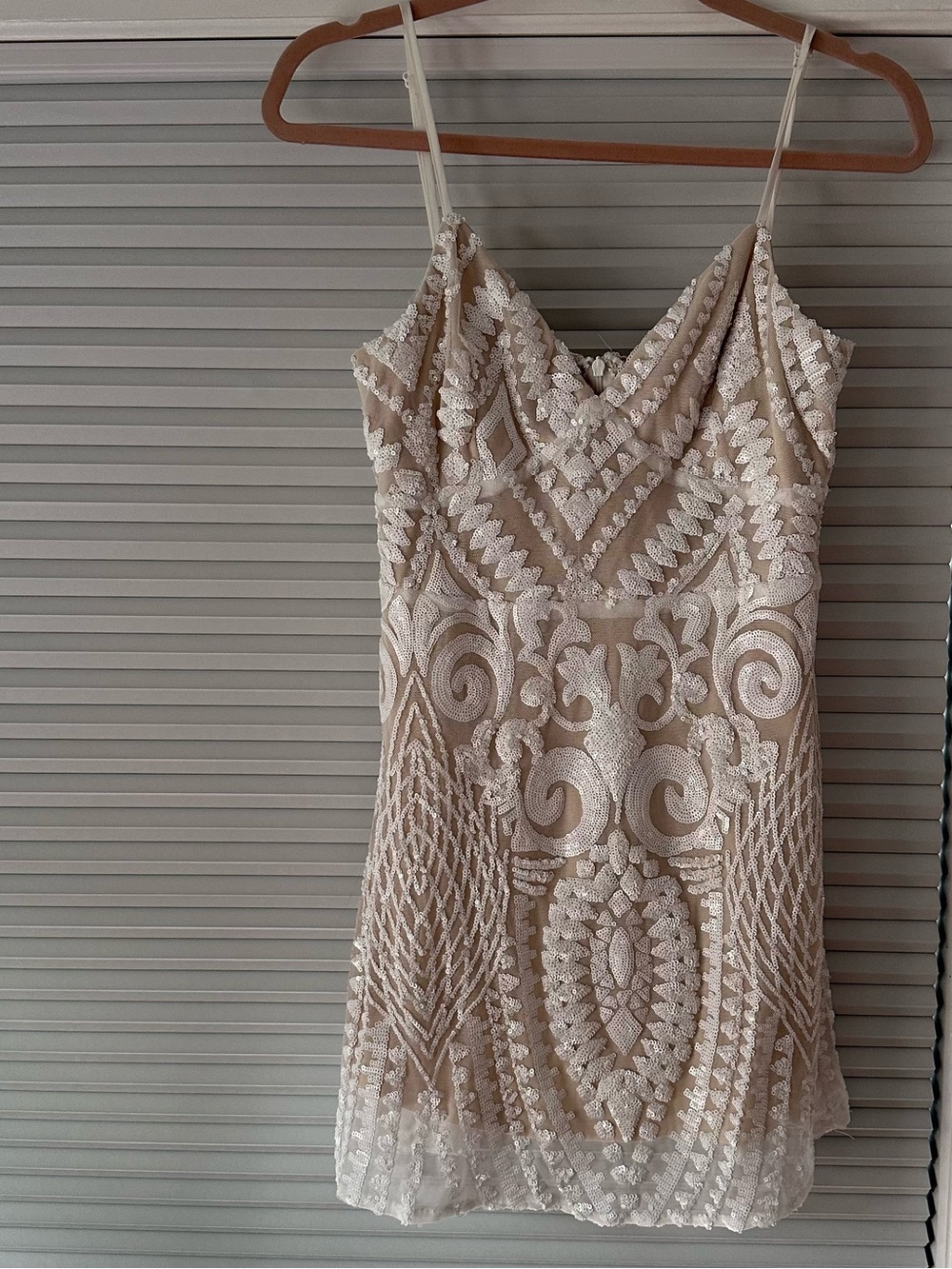Superdown sequin mini dress